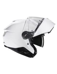 CASCO MODULARE I91 PEARL WHITE TG.M HJC