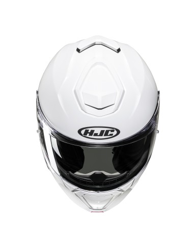 CASCO MODULARE I91 PEARL WHITE TG.M HJC