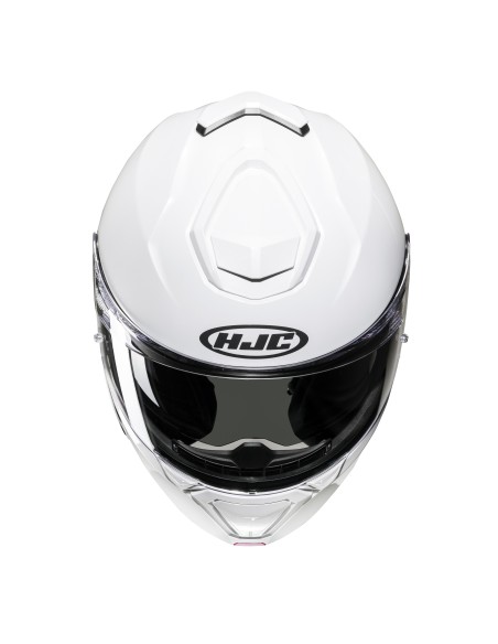 CASCO MODULARE I91 PEARL WHITE TG.M HJC
