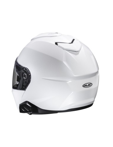 CASCO MODULARE I91 PEARL WHITE TG.L HJC