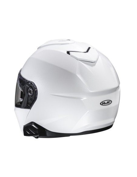 CASCO MODULARE I91 PEARL WHITE TG.L HJC