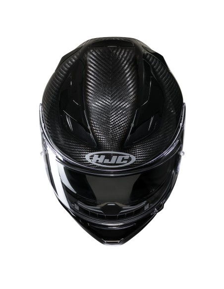 CASCO F71 CARBON BLACK TG.M HJC