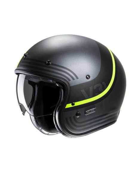 CASCO MOTO JET V31 N.GREY XS N.GREY TG. 06XS MOD. V31