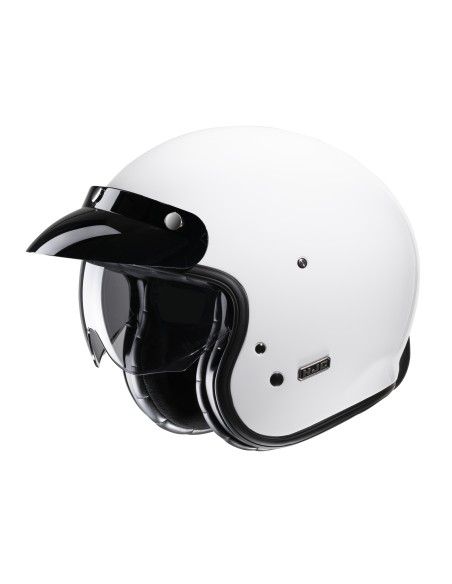 CASCO MOTO JET V31 WHITE M WHITE TG. 08M MOD. V31