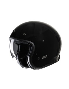 CASCO MOTO JET V31 BLACK M BLACK TG. 08M MOD. V31