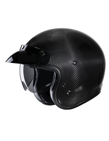 CASCO MOTO JET V31 BLACK M BLACK TG. 08M MOD. V31
