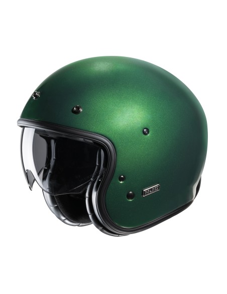CASCO MOTO JET V31 DEEP GREEN XXL DEEP GREEN TG. 11XXL MOD. V31