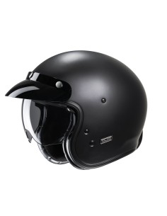 CASCO MOTO JET V31 SEMI FLAT BLACK L SEMI FLAT BLACK TG. 09L MOD. V31 2