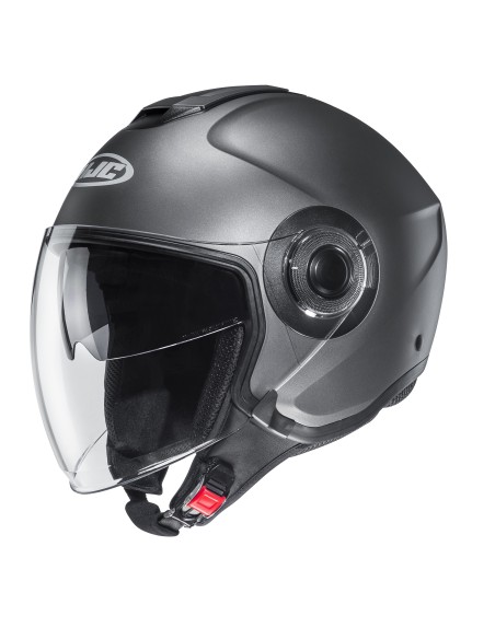 CASCO JET I40N SEMI FLAT TITANIUM TG.S