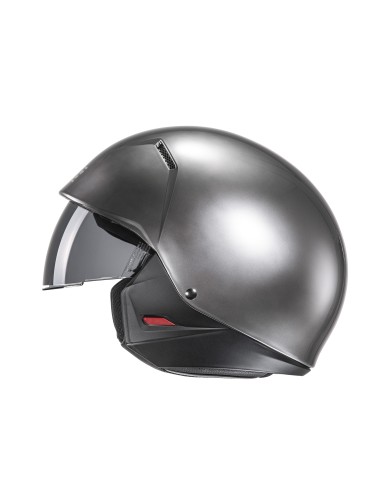 CASCO MOTO JET I20 HYPER SILVER M HYPER SILVER TG. 08M MOD. I20