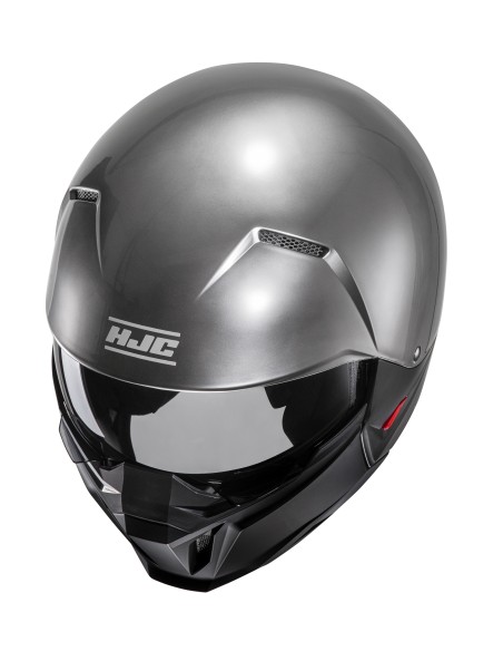 CASCO MOTO JET I20 HYPER SILVER M HYPER SILVER TG. 08M MOD. I20