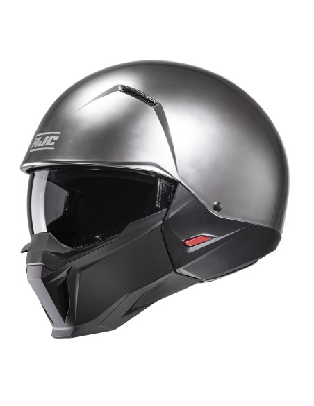 CASCO MOTO JET I20 HYPER SILVER XXL HYPER SILVER TG. 11XXL MOD. I20