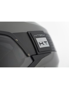 CASCO JET HACKER BTR XL NERO MATT FASCIA NERA-GIALLO FLUO 2