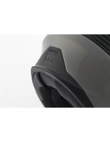 CASCO JET HACKER BTR S TITANIO LUCIDO FASCIA NERA