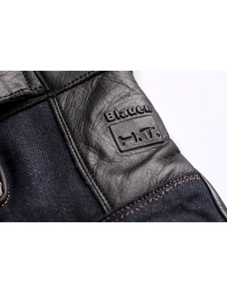 GUANTI COMBO DENIM S NERO