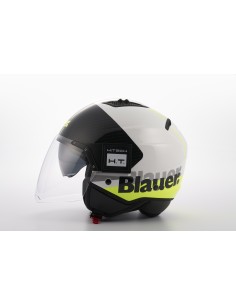 CASCO JET BET URBAN L BIANCO-GIALLO FLUO-NERO LUCIDO
