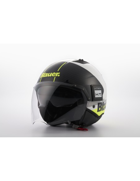 CASCO JET BET URBAN XL BIANCO-GIALLO FLUO-NERO LUCIDO