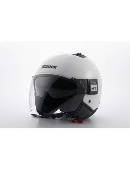 CASCO JET BET MONOCHROME S BIANCO LUCIDO