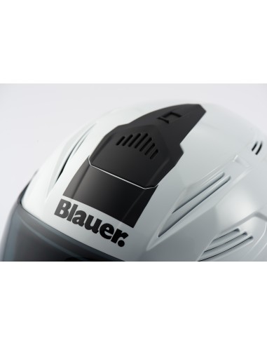 CASCO JET BRAT XS BIANCO-NERO LUCIDO