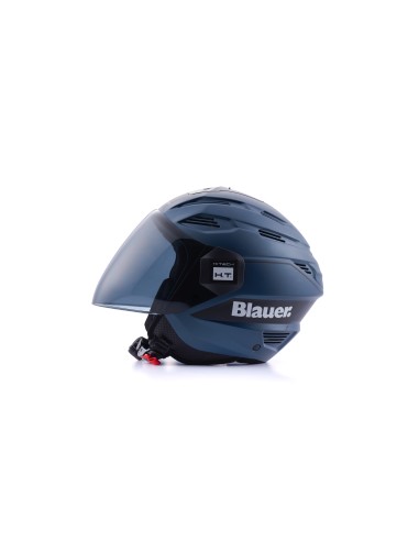 CASCO JET BRAT XL BLU INDIGO-NERO MATT