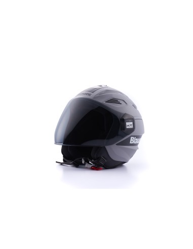 CASCO JET BRAT S GRIGIO-NERO MATT