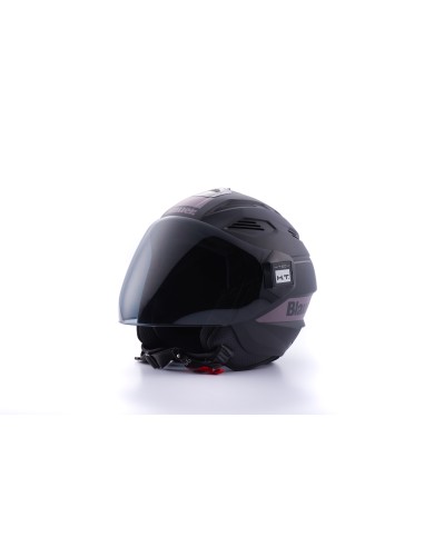 CASCO JET BRAT L NERO TITANIO REFLEX MATT
