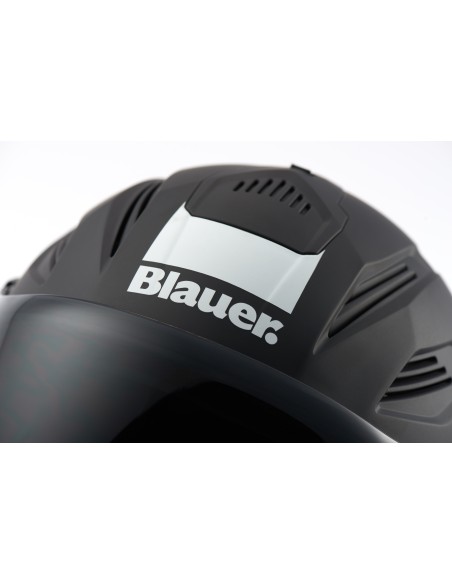 CASCO JET BRAT 2XS NERO BIANCO-MATT