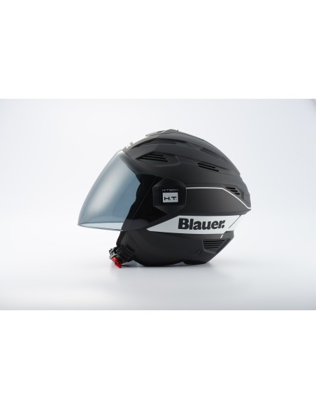 CASCO JET BRAT XL NERO BIANCO-MATT