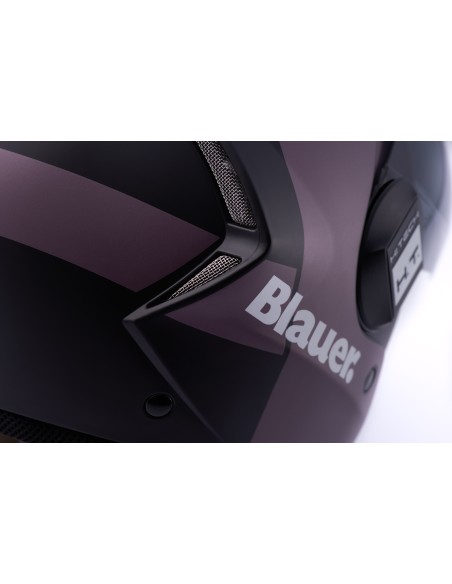 CASCO JET REAL GRAFICA A S NERO TITANIO REFLEX MATT