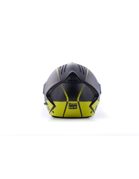 CASCO JET REAL GRAFICA B XS NERO-TITANIO-GIALLO MATT