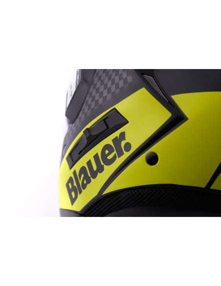CASCO JET REAL GRAFICA B M NERO-TITANIO-GIALLO MATT