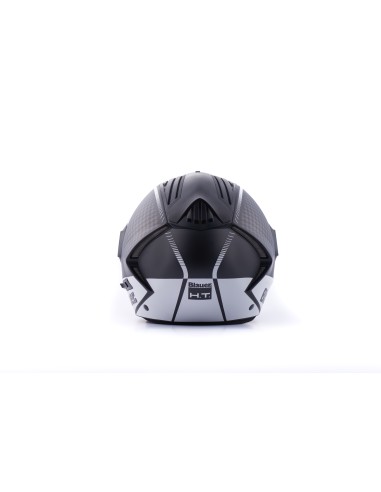 CASCO JET REAL GRAFICA B XS NERO-TITANIO-BIANCO MATT