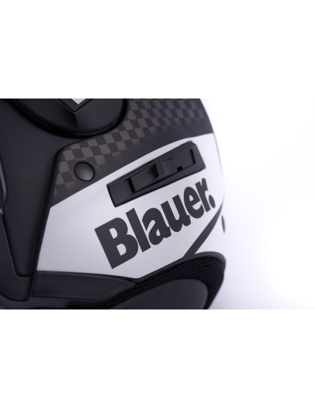 CASCO JET REAL GRAFICA B L NERO-TITANIO-BIANCO MATT