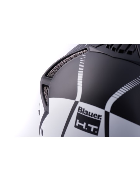 CASCO JET REAL GRAFICA B XL NERO-TITANIO-BIANCO MATT