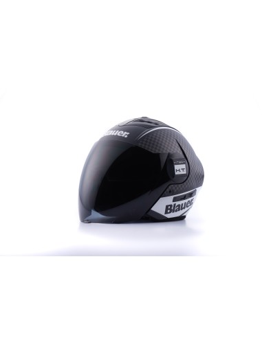 CASCO JET REAL GRAFICA B XL NERO-TITANIO-BIANCO MATT