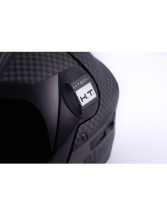 CASCO JET REAL GRAFICA B S NERO-TITANIO MATT