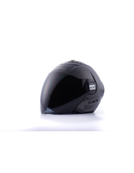 CASCO JET REAL GRAFICA B S NERO-TITANIO MATT
