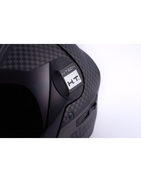 CASCO JET REAL GRAFICA B L NERO-TITANIO MATT