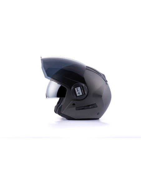 CASCO JET REAL MONOCHROME XL TITANIO MATT