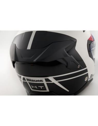 CASCO JET JJ01 BIANCO ROSSO NERO TG.M BLAUER