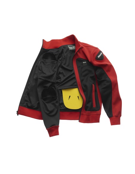 GIACCA UOMO-DONNA PRIMAVERA-ESTATE EASY AIR PRO M ROSSO