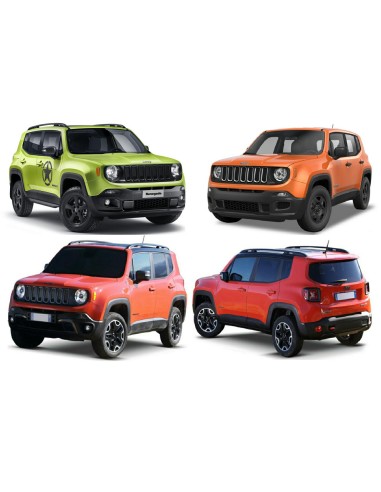 KIT MODANATURA GRIGLIA CROM JEEP RENEGADE 03/14 in poi