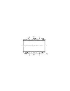 RAD MOTORE NISSAN PRIMERA 09-90 in poi