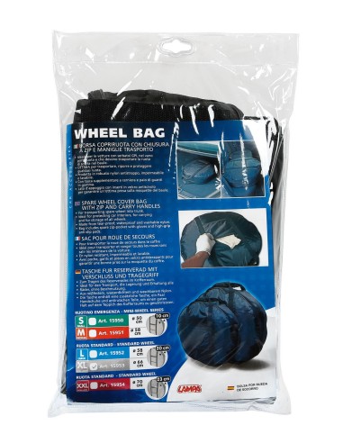 COPRIRUOTA DI SCORTA PER AUTO 66 X 20 CM (EXTRA LARGE) 15953 LAMPA