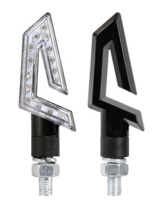 COPPIA FANALE FRECCIA A LED KAP NERE 90246 LAMPA 2