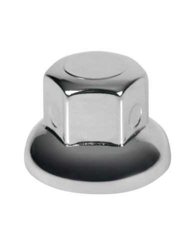 Boater, Set 10 copribulloni testa piatta in acciaio inox - Ø 33 mm - Cromo