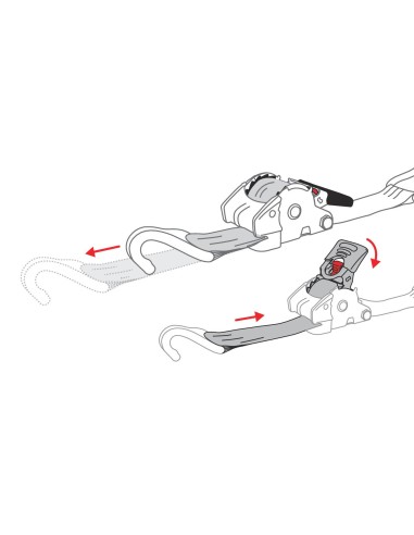 NASTRO TENSORE RETRATTILE GRANDE CON AGGANCIO J