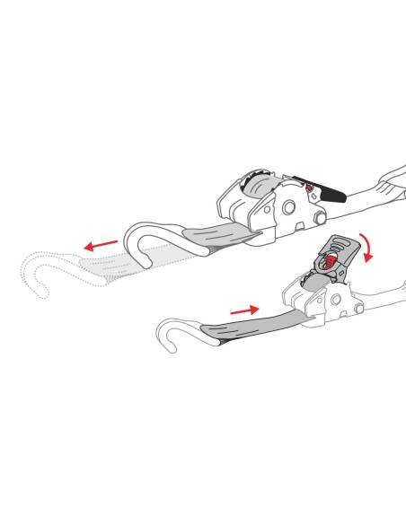 NASTRO TENSORE RETRATTILE GRANDE CON AGGANCIO J