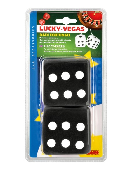 DADI FORTUNATI NERI E BIANCHI 37651 LAMPA