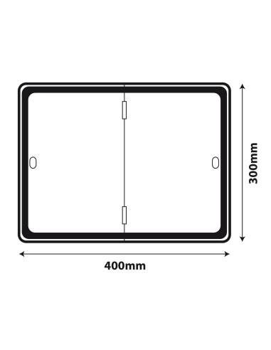PANNELLO A.D.R. PIEGHEVOLE ARANCIO 40X30X1MM ALLUM